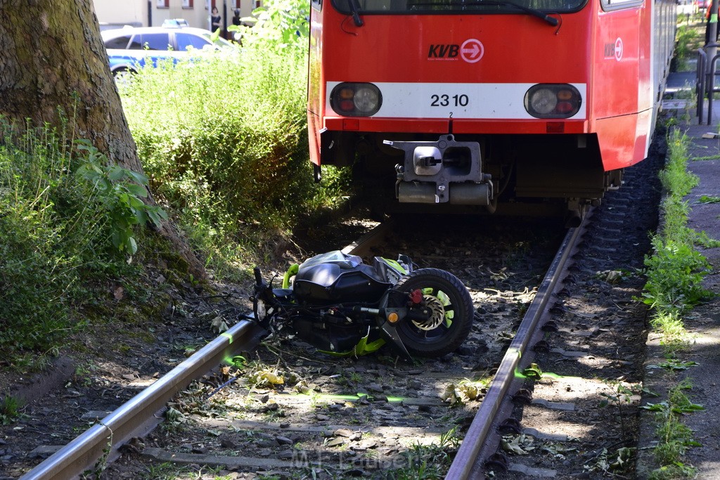 VU Roller KVB Bahn Koeln Luxemburgerstr Neuenhoefer Allee P080.JPG - Miklos Laubert